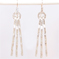 Sinu Three Link Drop Earrings